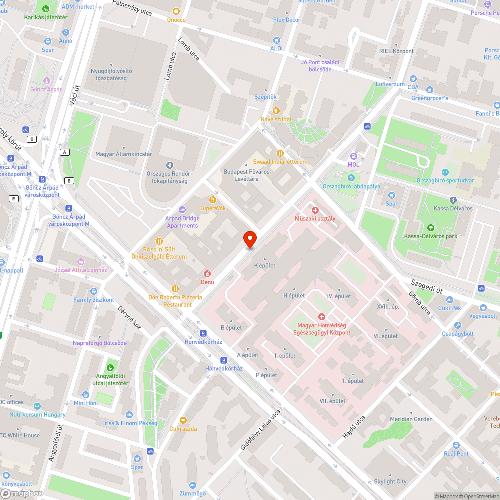 Rosszul kihelyezett kukák bejelentés helye