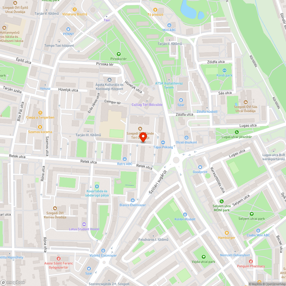 Kátyú a csatornafedél mellett - Retek u. 5. bejelentés helye