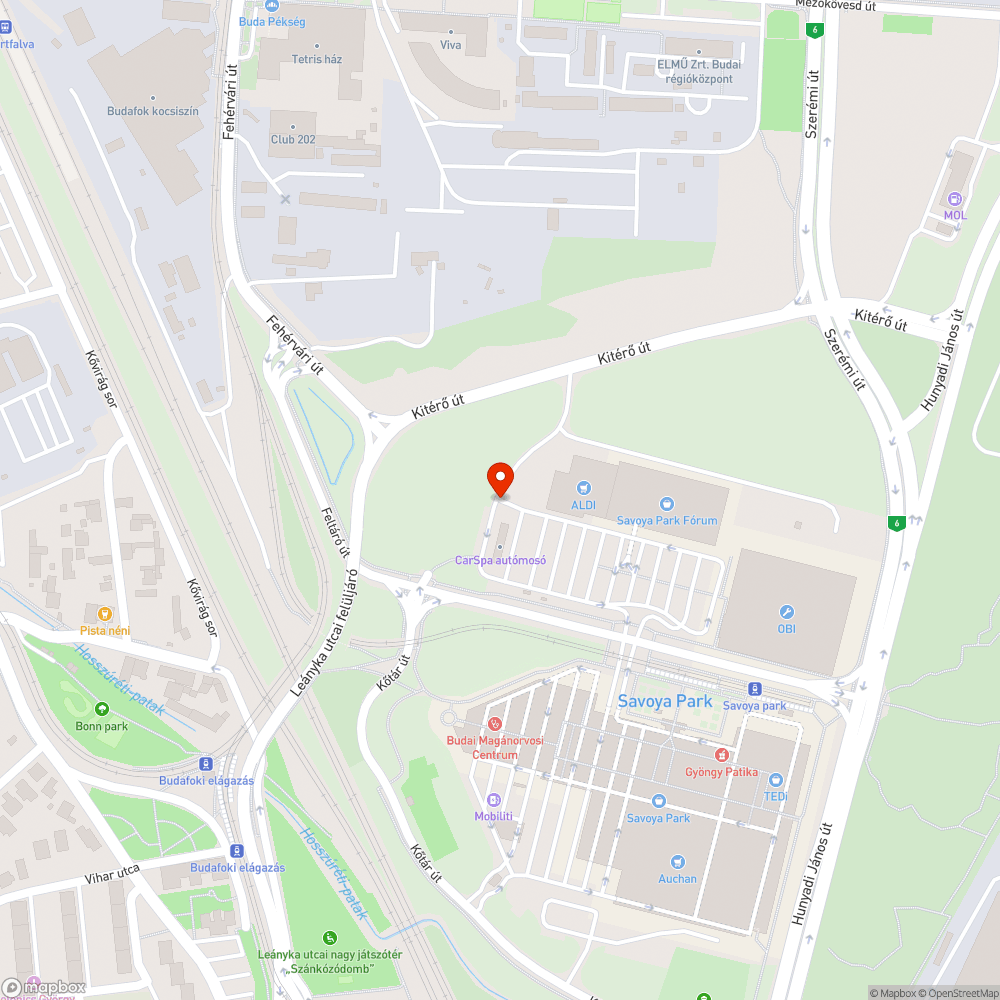 roncsautó közterületen bejelentés helye