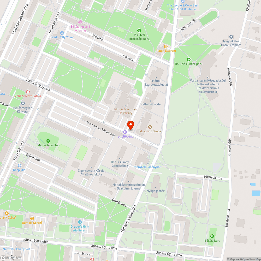 Falevelek bejelentés helye