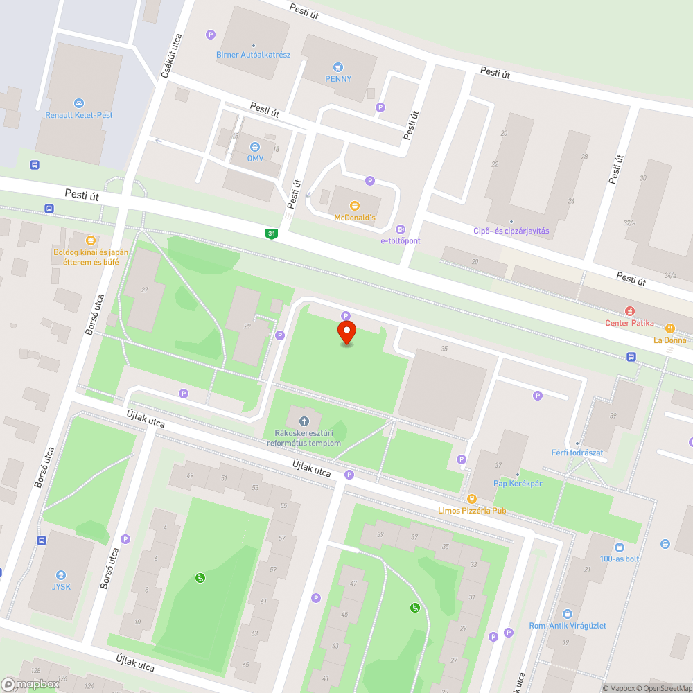 Elektromos kábel bejelentés helye