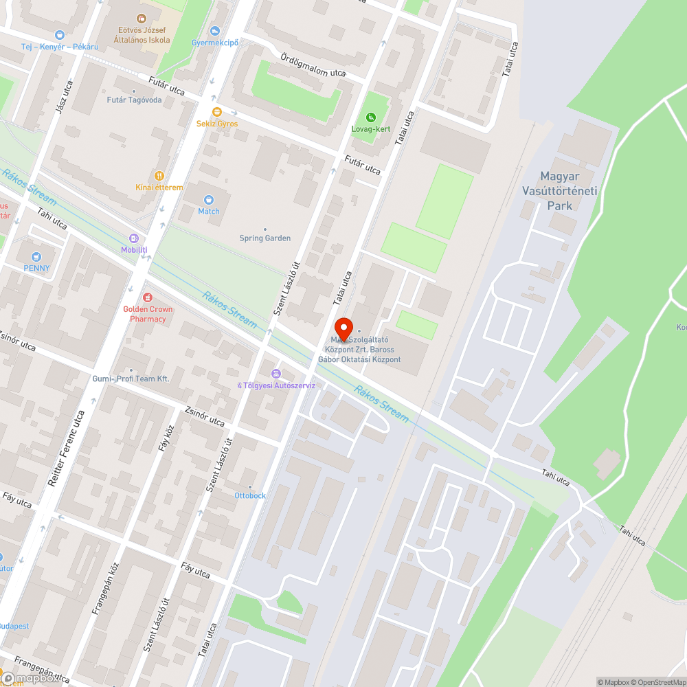 Roncs bejelentés helye