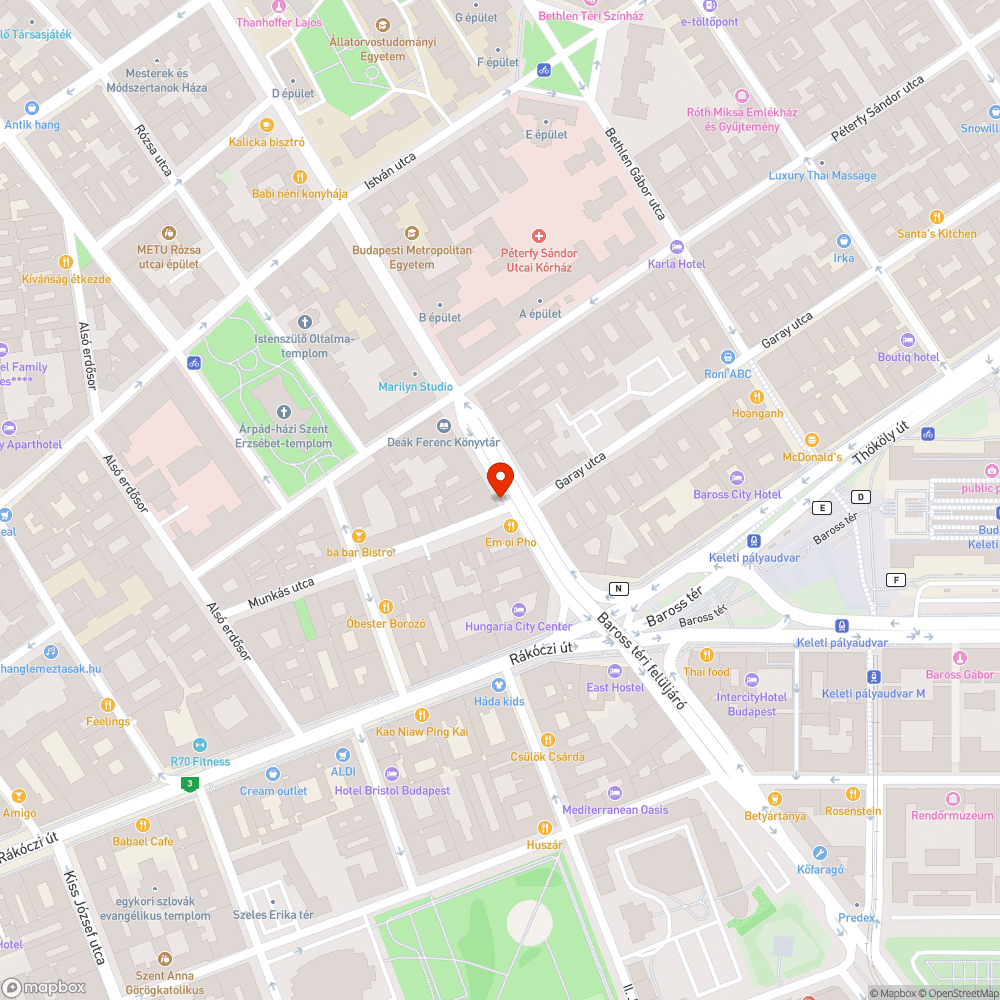 Hiányzó szemetes bejelentés helye