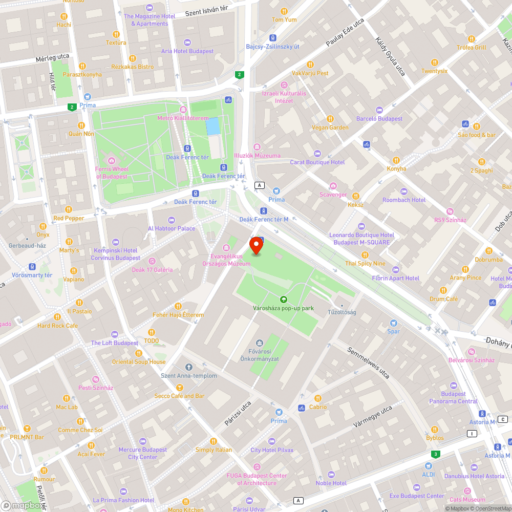 Kaki bejelentés helye