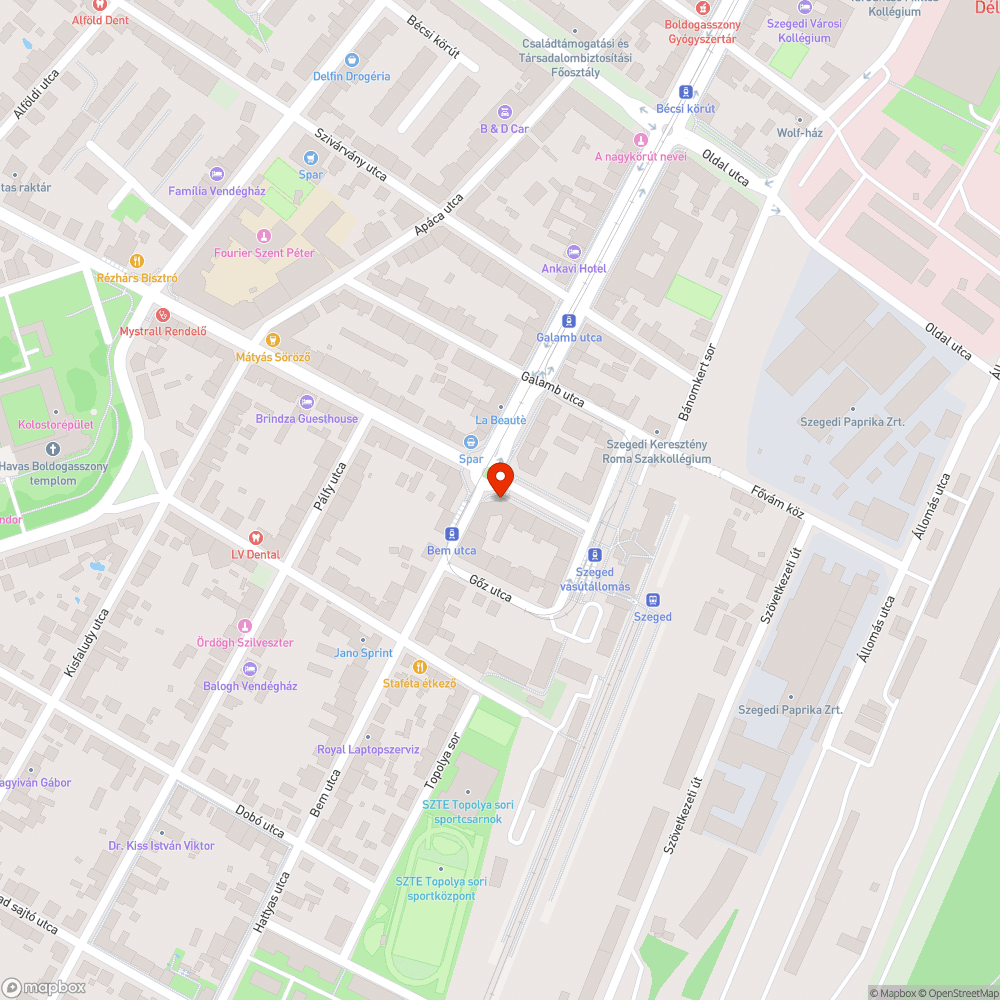 Hónapok óta elhagyott jármű bejelentés helye