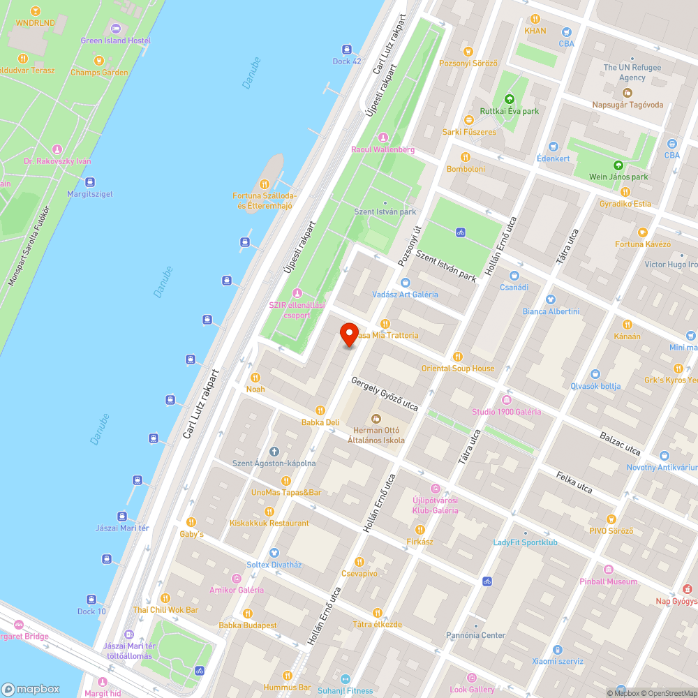 Aknafedélből kiálló laposvas bejelentés helye