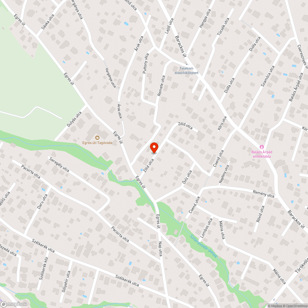 Közvilágítási lámpatest bejelentés helye