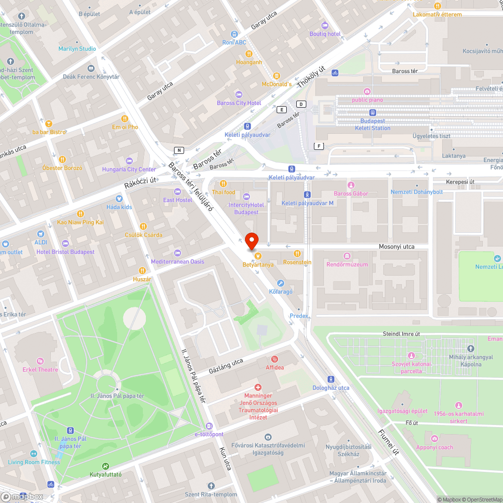 Fahulladék bejelentés helye