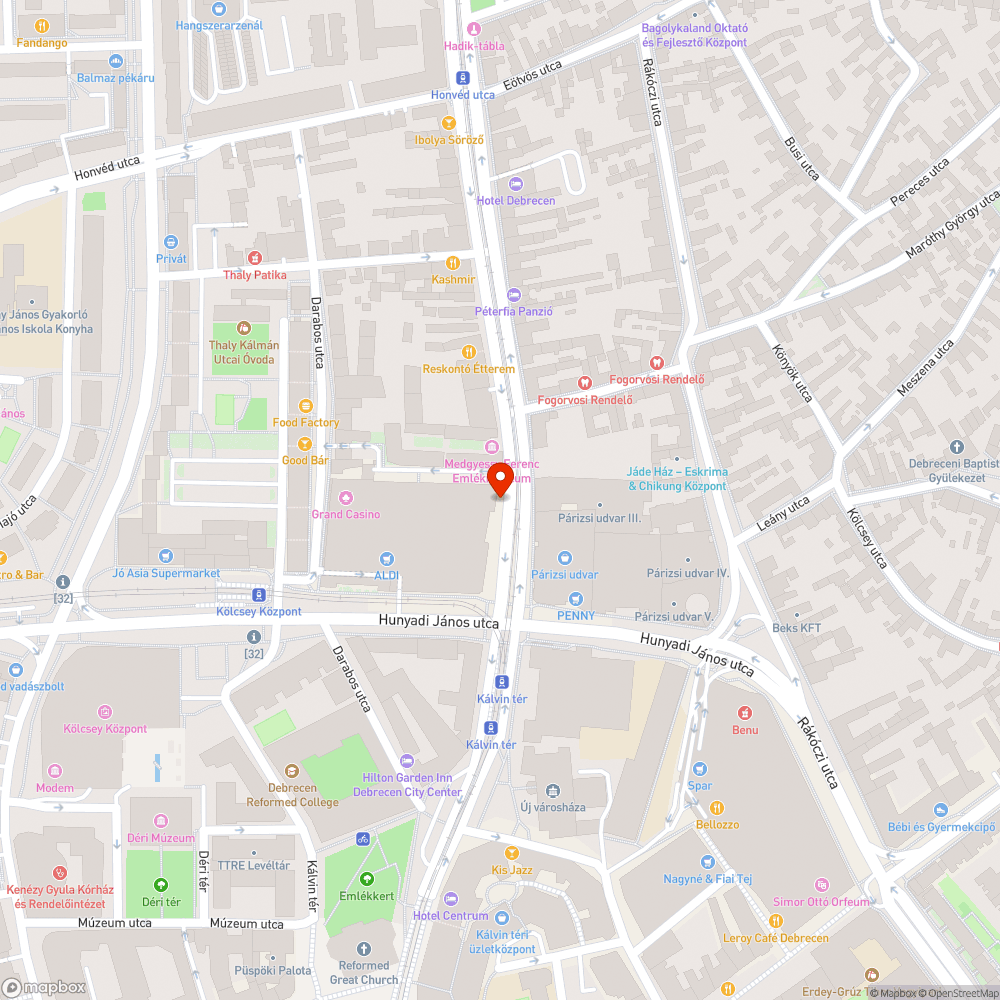 Süllyed bejelentés helye