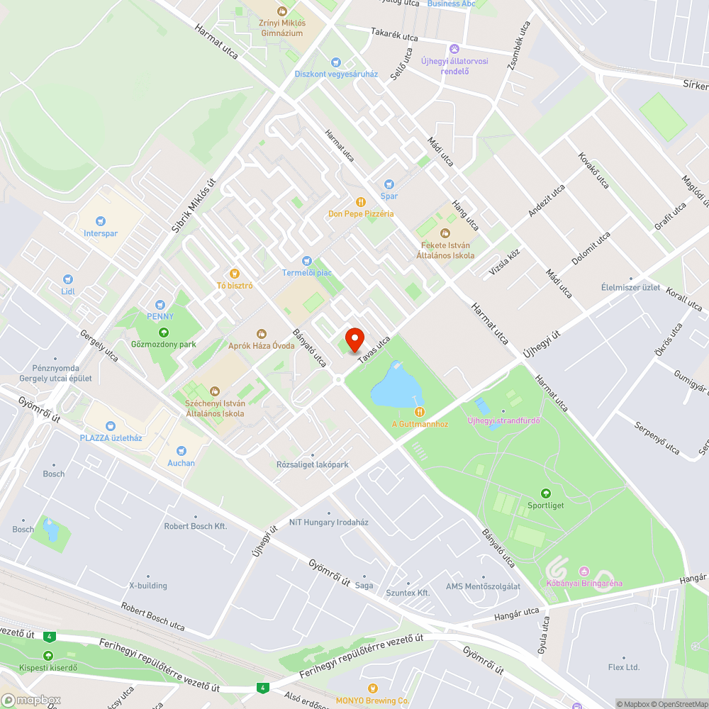 Balesetveszélyes járda hiba bejelentés helye