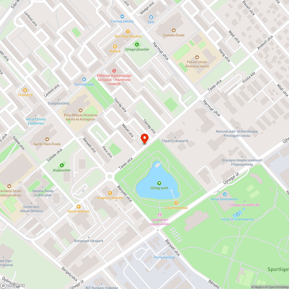 Járda hiba bejelentés helye