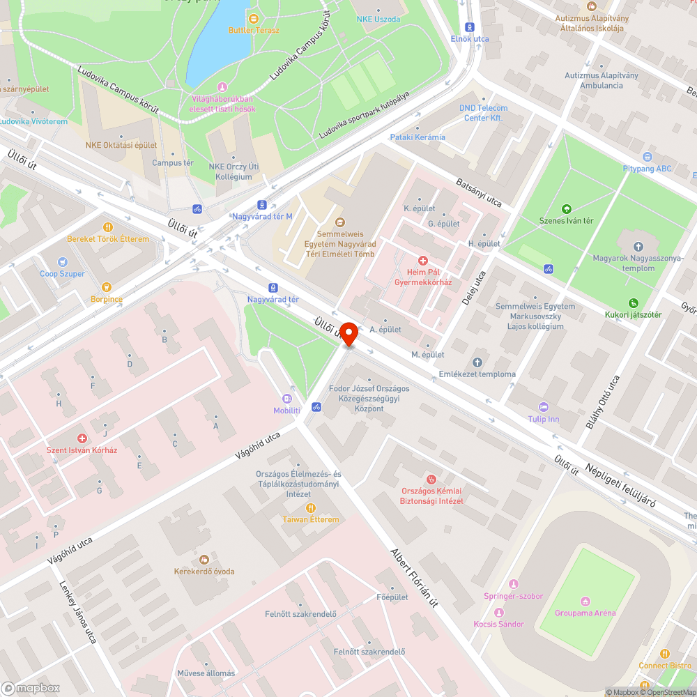 Ferde fedlap bejelentés helye