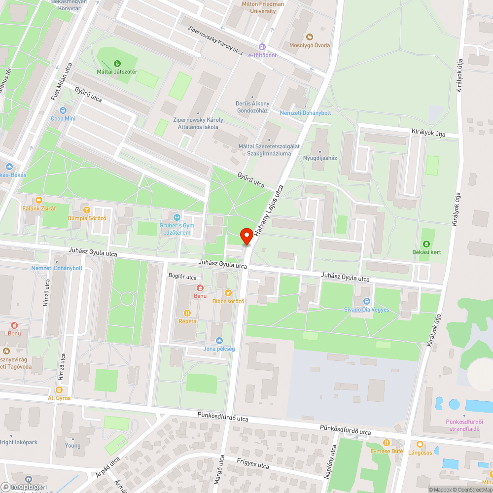 Szokásos bejelentés helye