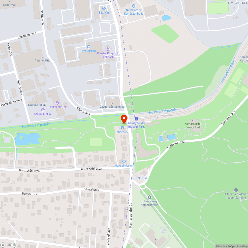 Szemét, rozsdás korlát társaságában bejelentés helye