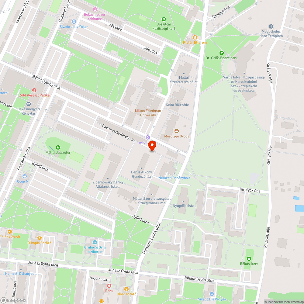 Hiányzó háttámla bejelentés helye