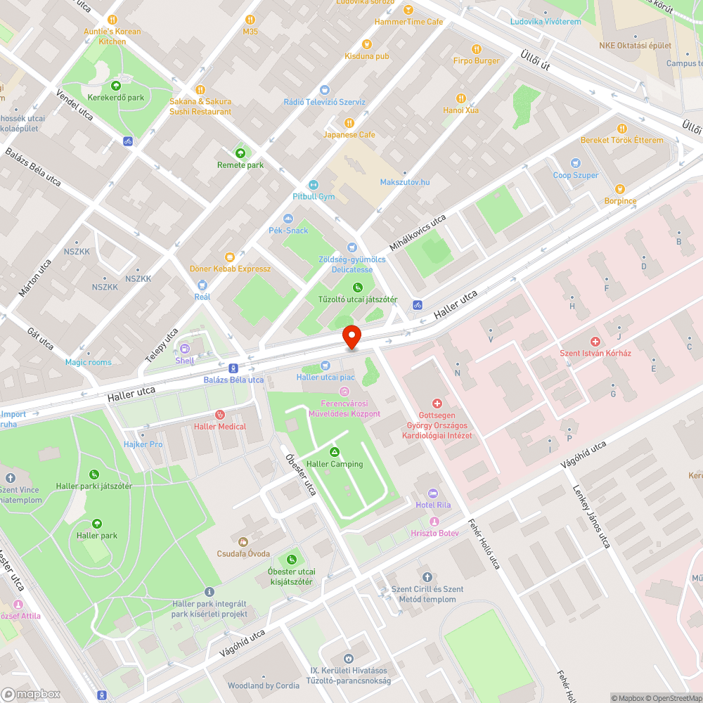 Balesetveszélyes közmű szekrény bejelentés helye