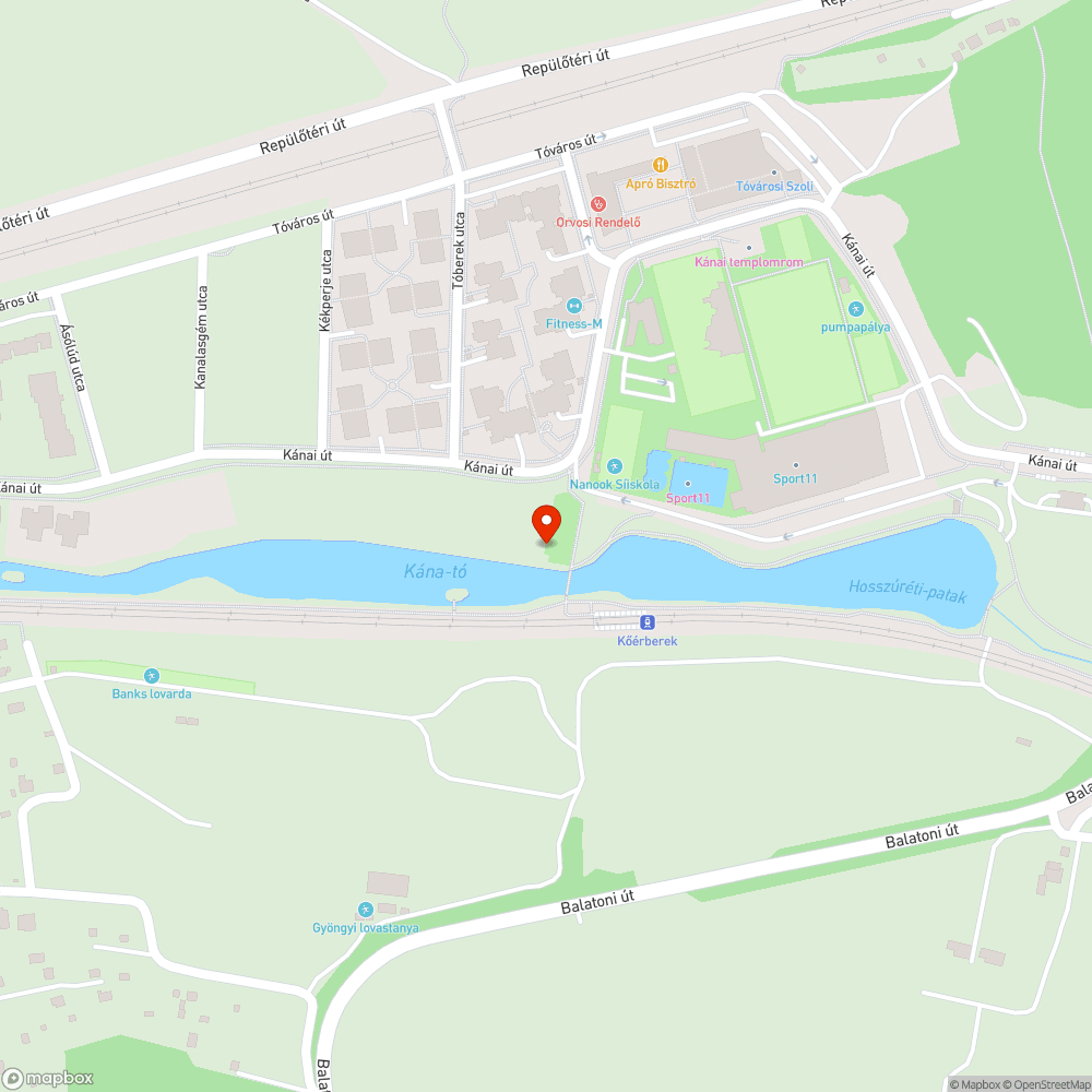 Kánai-tó firka bejelentés helye