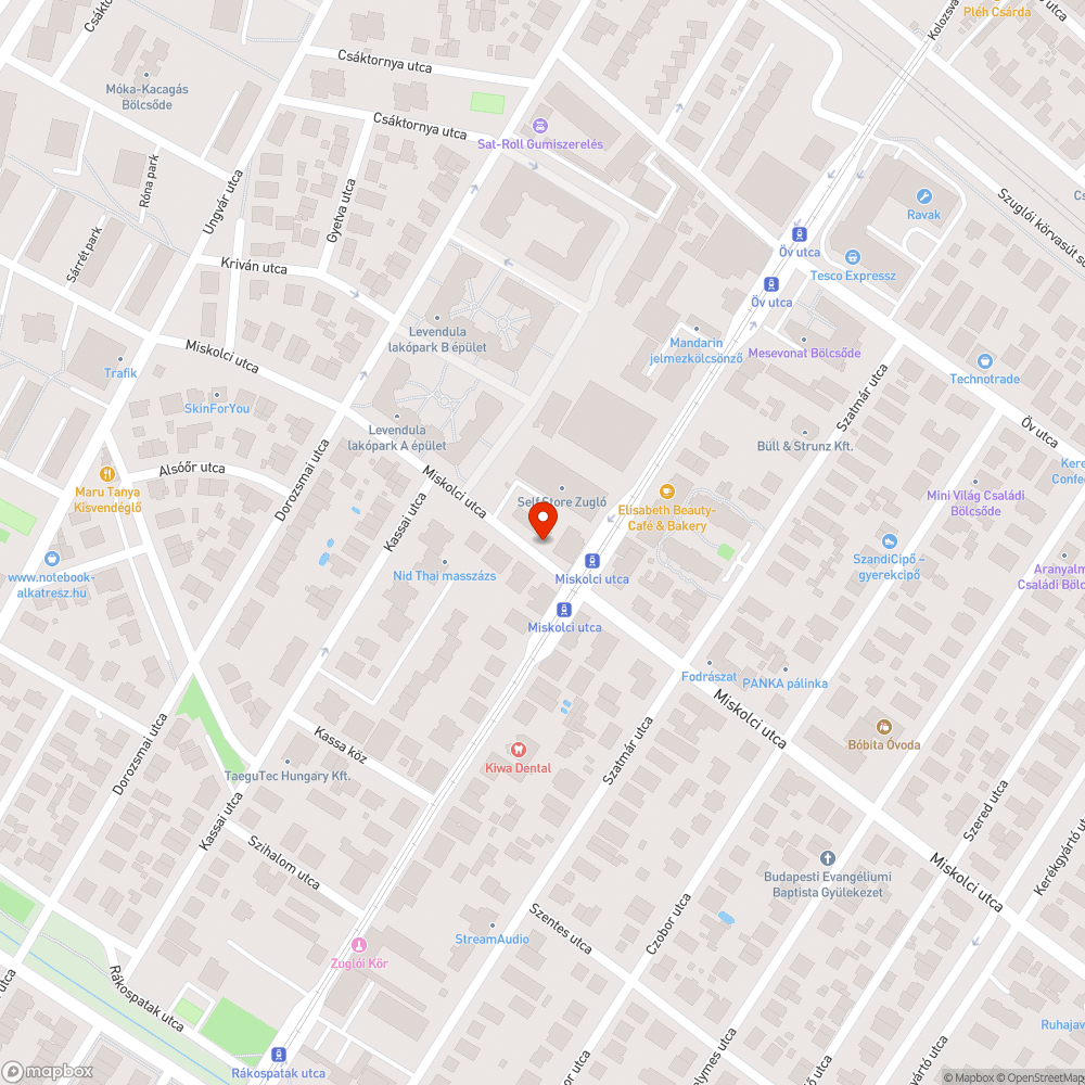 Elhagyott autó. bejelentés helye