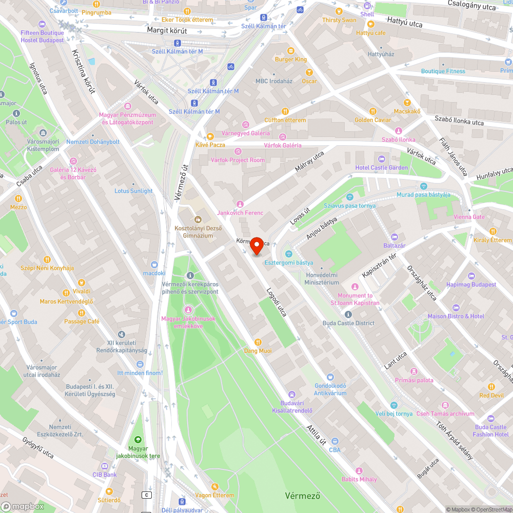 Verem bejelentés helye