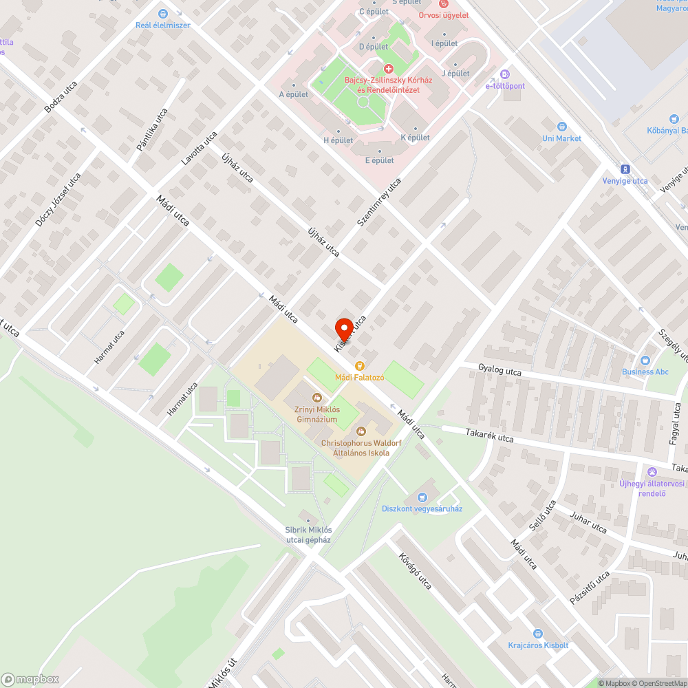 Kidobott hűtő az út szélén bejelentés helye