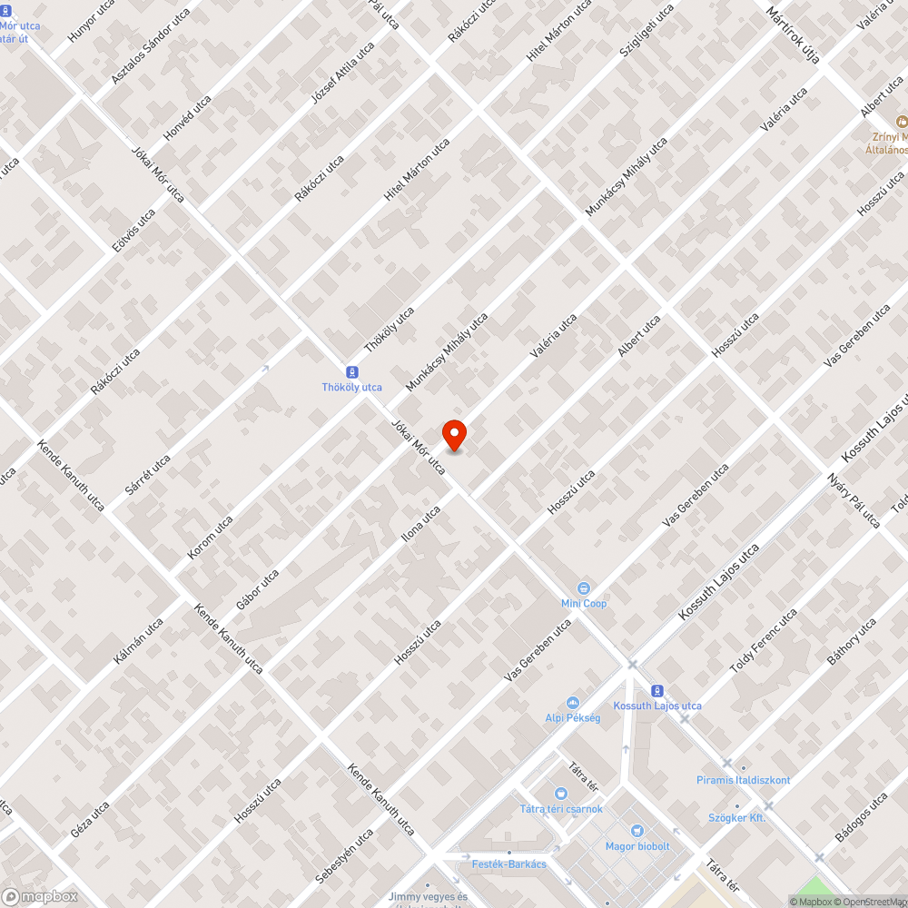 Fedlap kiáll, botlásveszélyes bejelentés helye