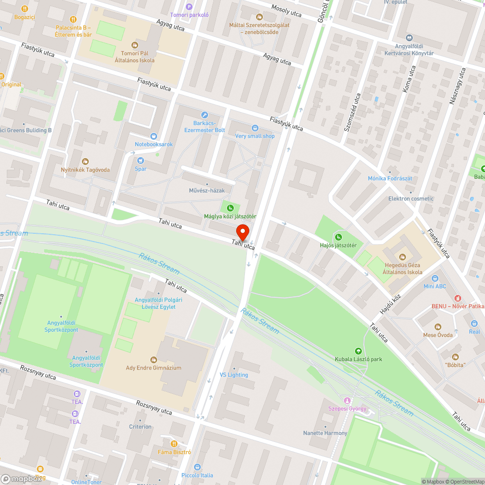 Veszélyes pózna bejelentés helye