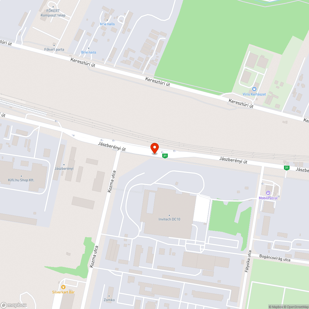 Lyukas, rozsdás, ronda oszlop bejelentés helye