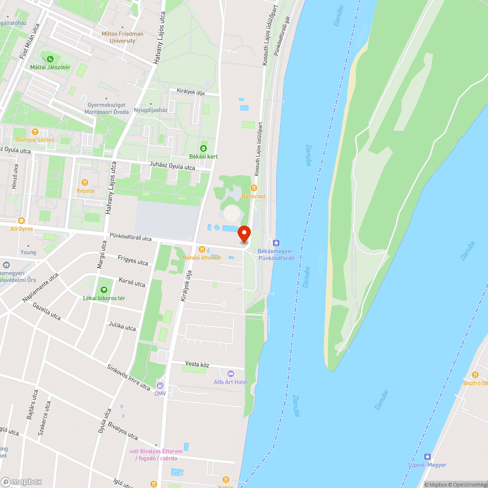 Pünkösdfürdőnél kerékpársáv és jelzőtábla ellentmondása bejelentés helye