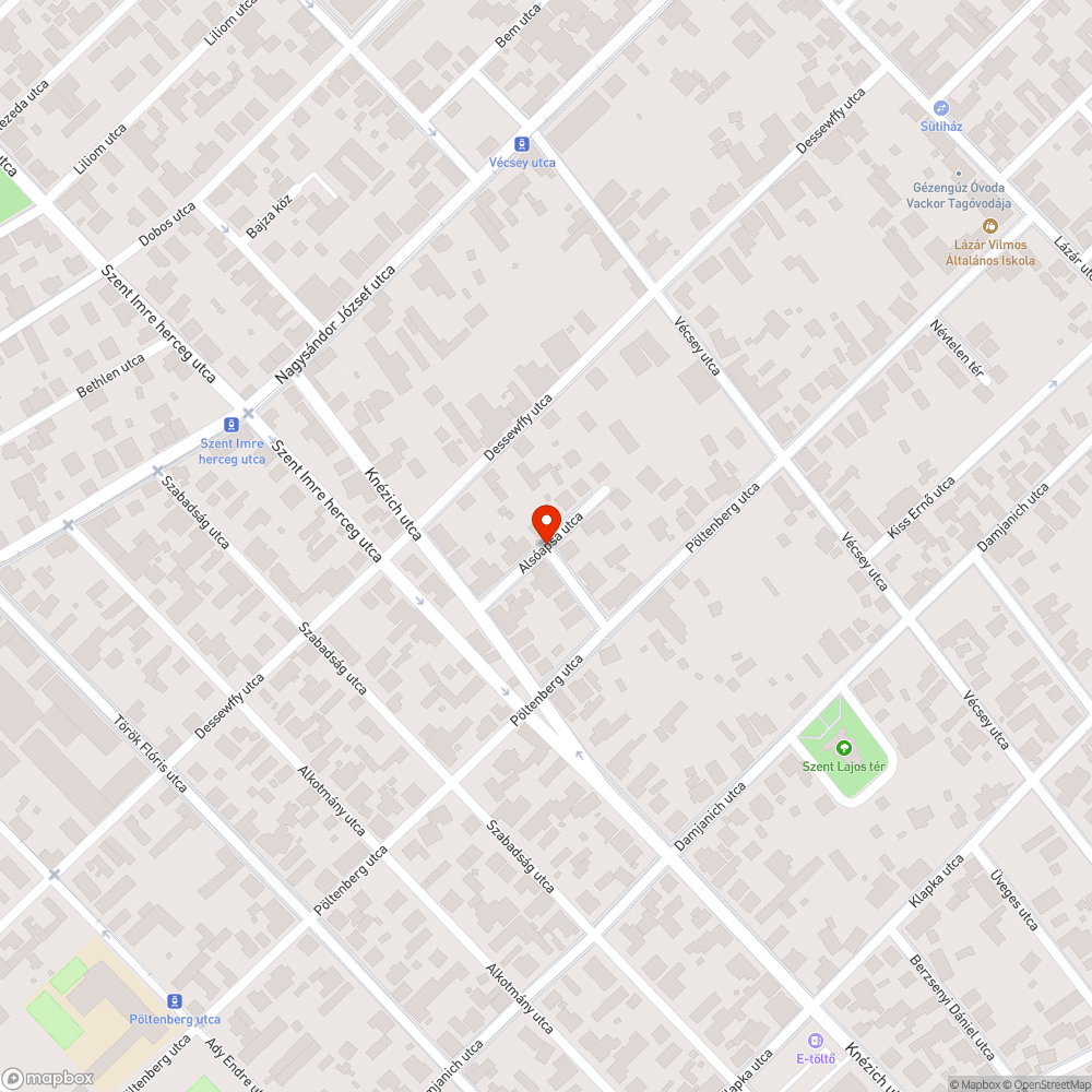 Hiányzó/elbújt utcatáblák bejelentés helye