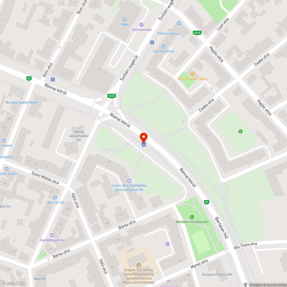 Összefirkált utasváró - Sajka utcai buszmegálló bejelentés helye