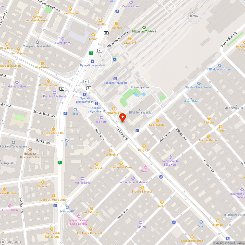 Undorító telefonfülke a Nyugati mellett bejelentés helye