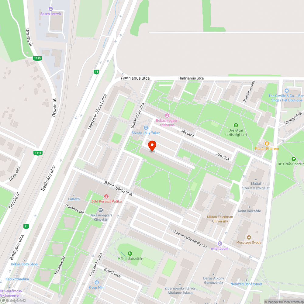 Balesetveszélyes bejelentés helye