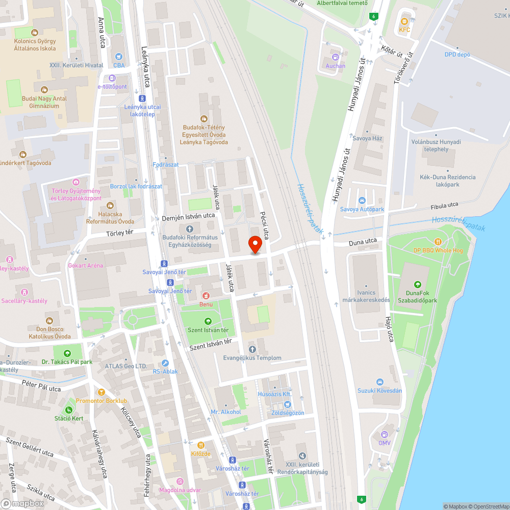 Elhagyott mi autónk bejelentés helye