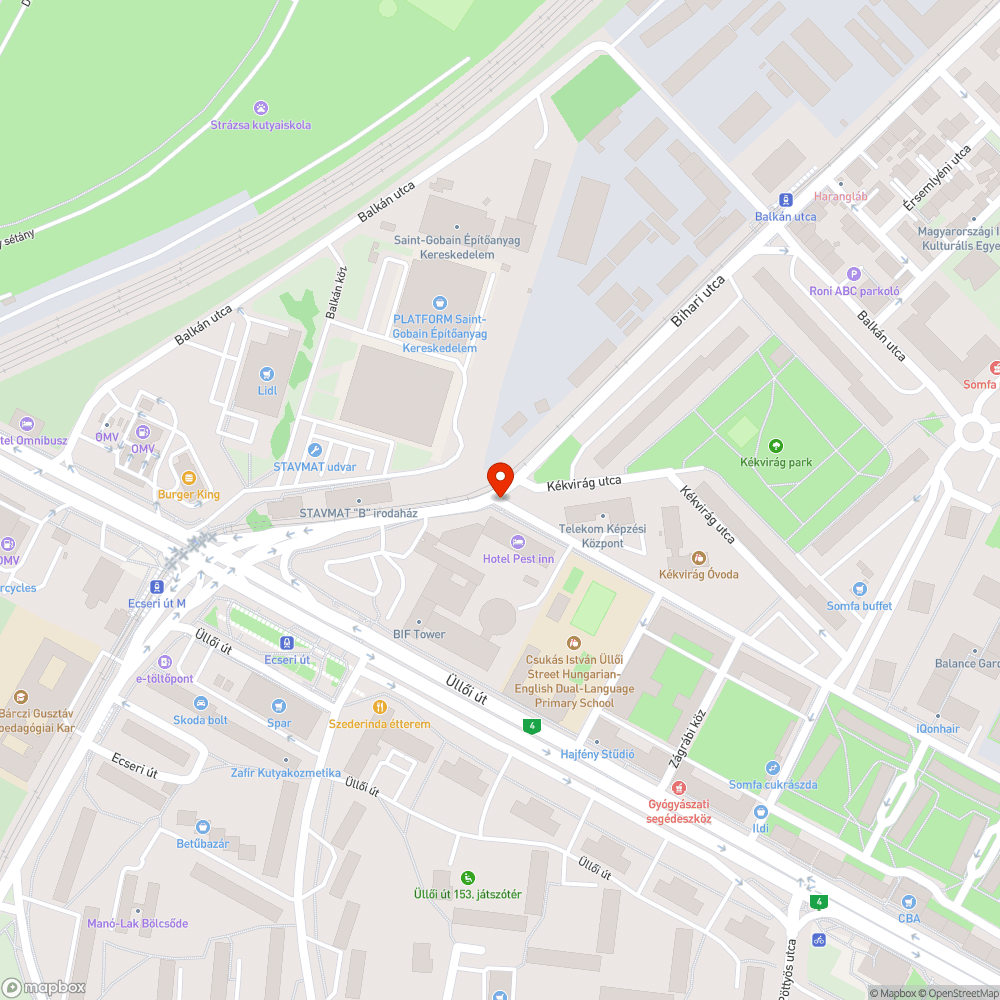 Koromsötét és balesetveszélyes gyalogátkelőhely bejelentés helye