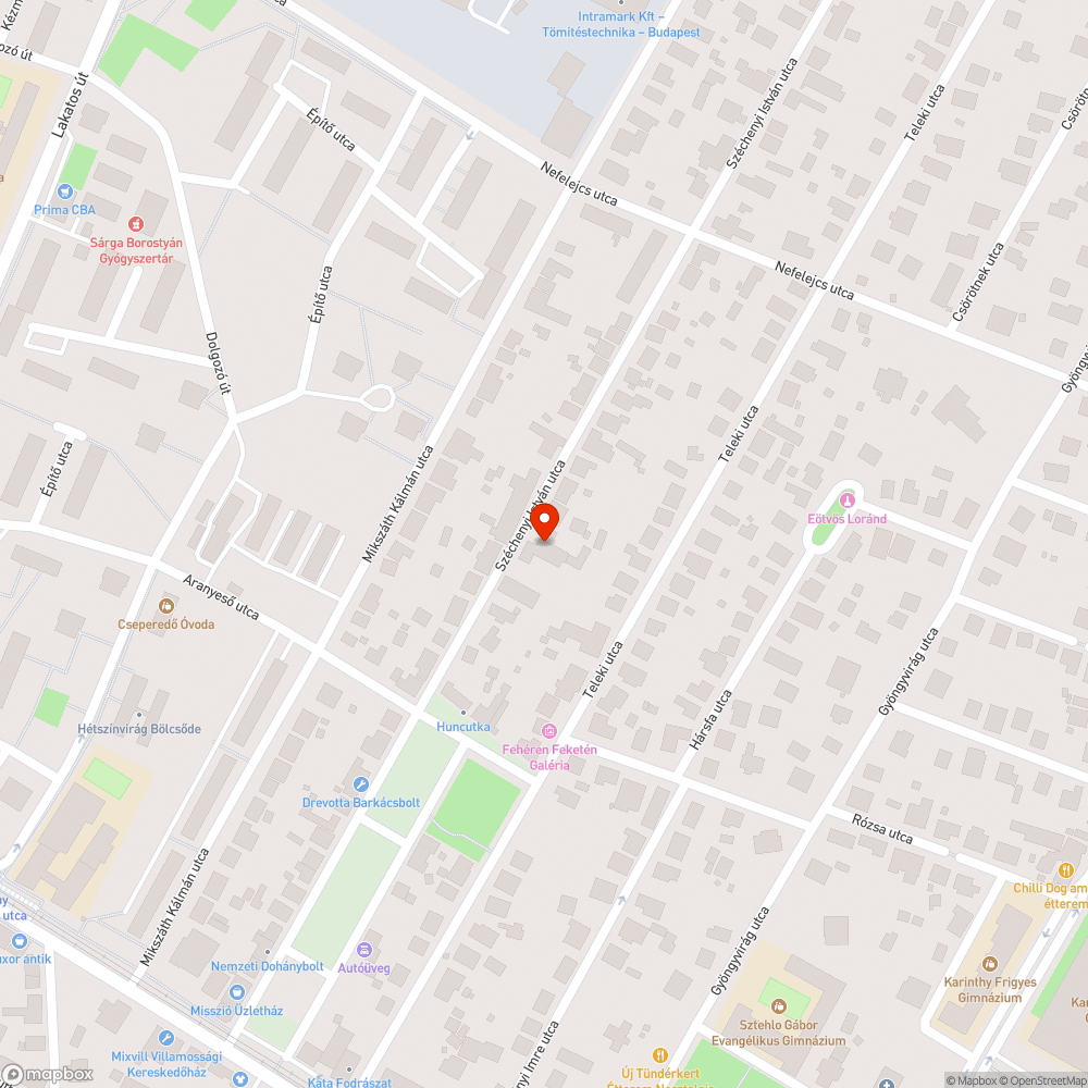 Szétesett szekrény bejelentés helye