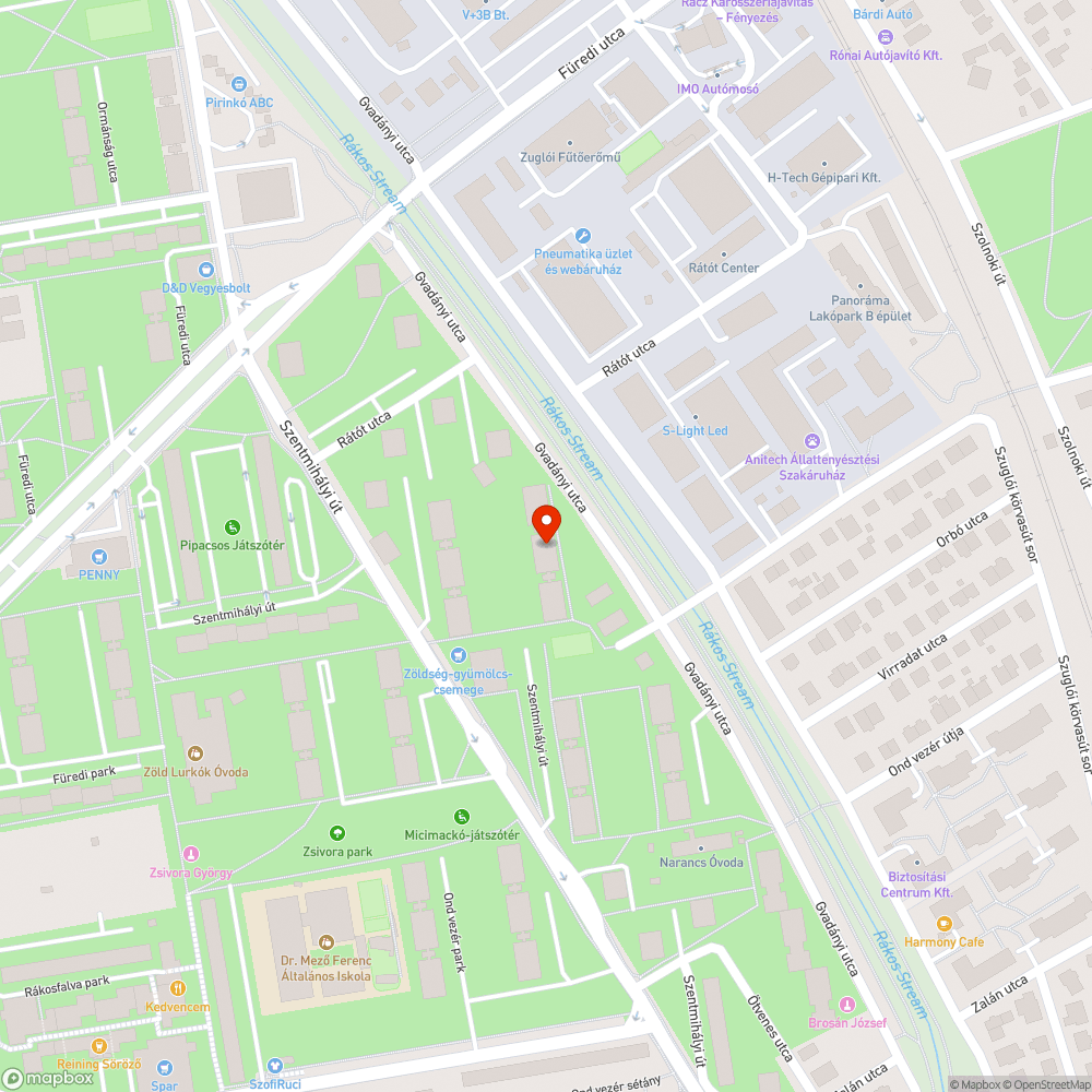 Csatornafedél bejelentés helye