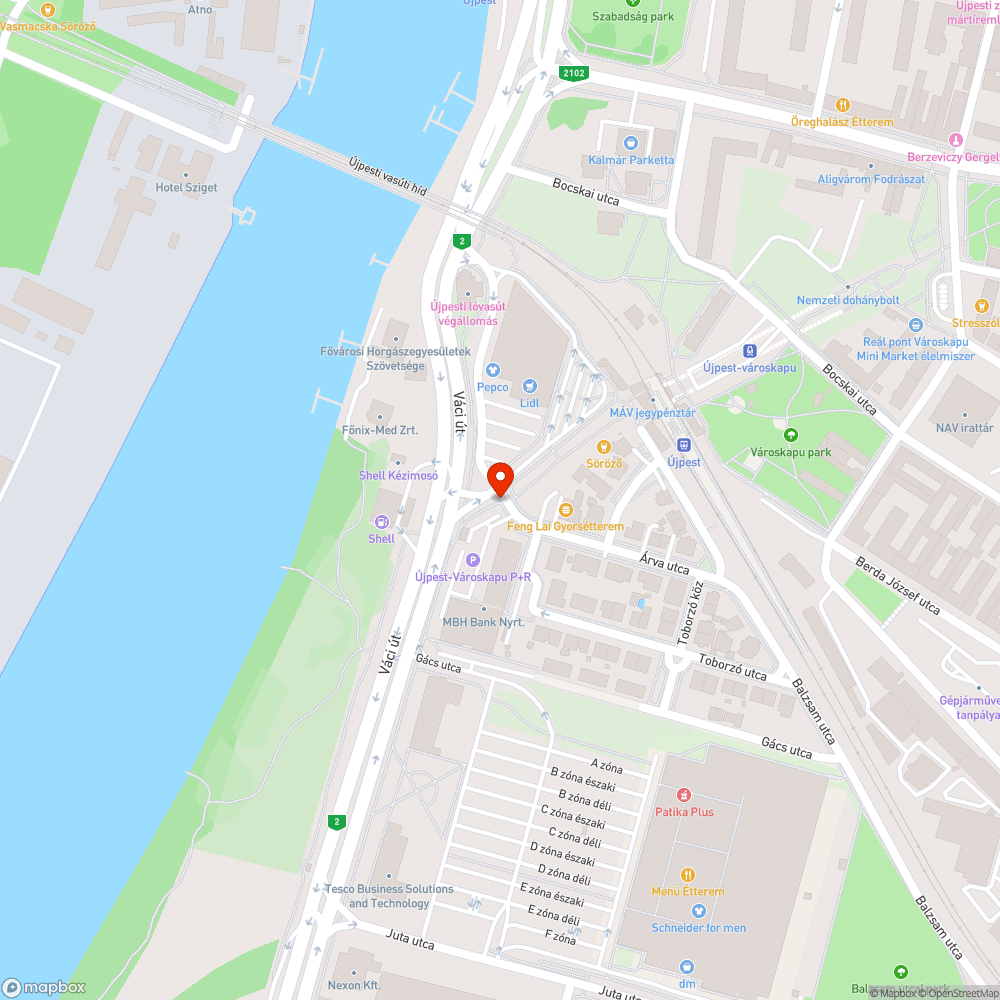 Csúszós levéltakaró bejelentés helye