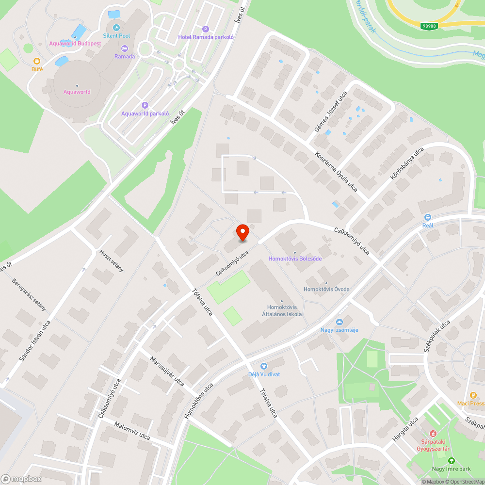 Utcanévtábla hiányzik bejelentés helye