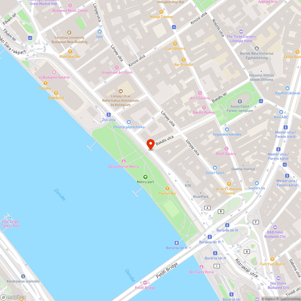 Gyalogos nyomógomb hiba bejelentés helye