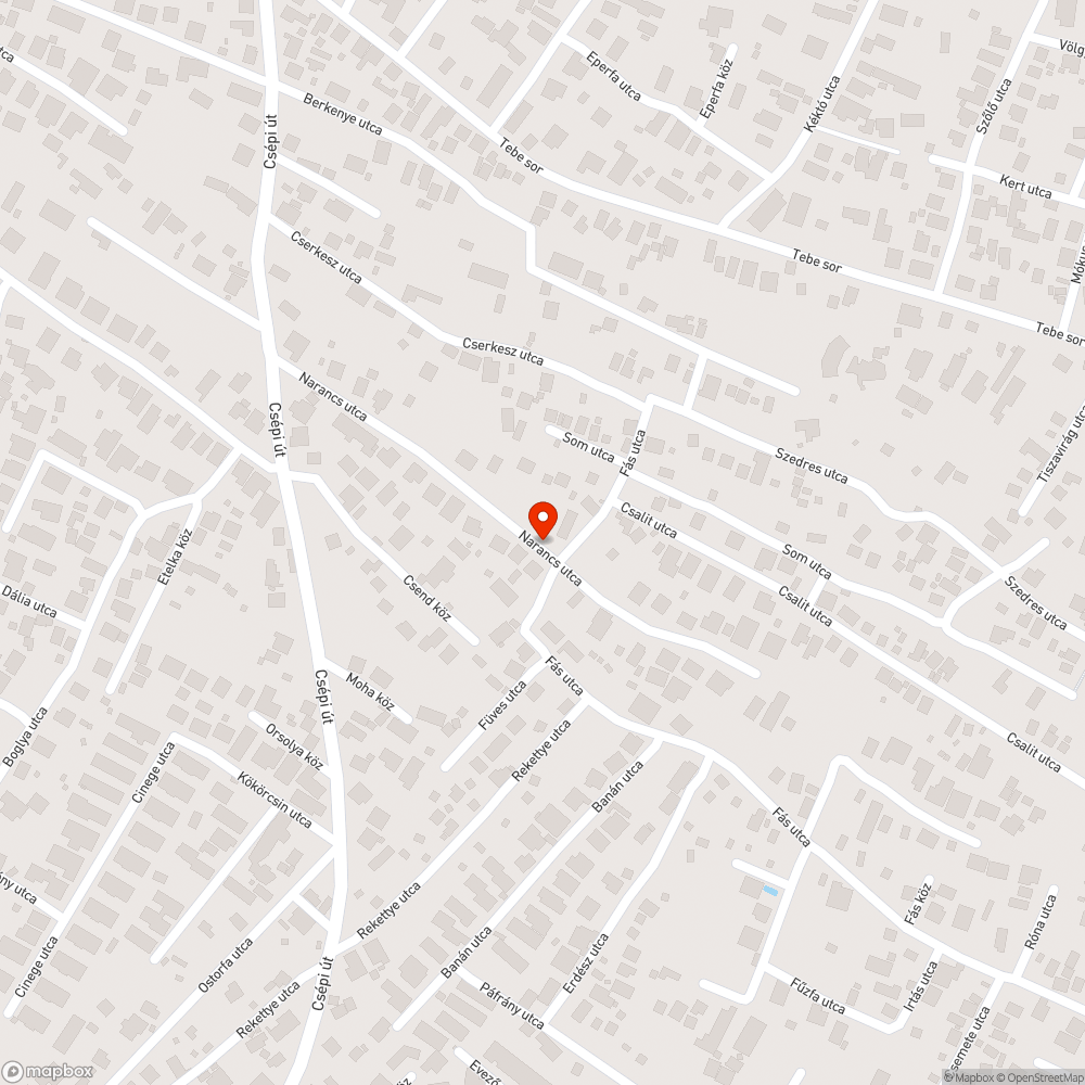 Útszéli kráterek bejelentés helye