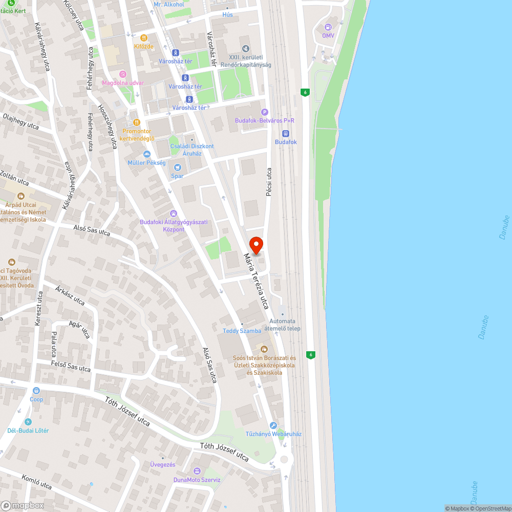 Mária Terézia sötét úthibái bejelentés helye