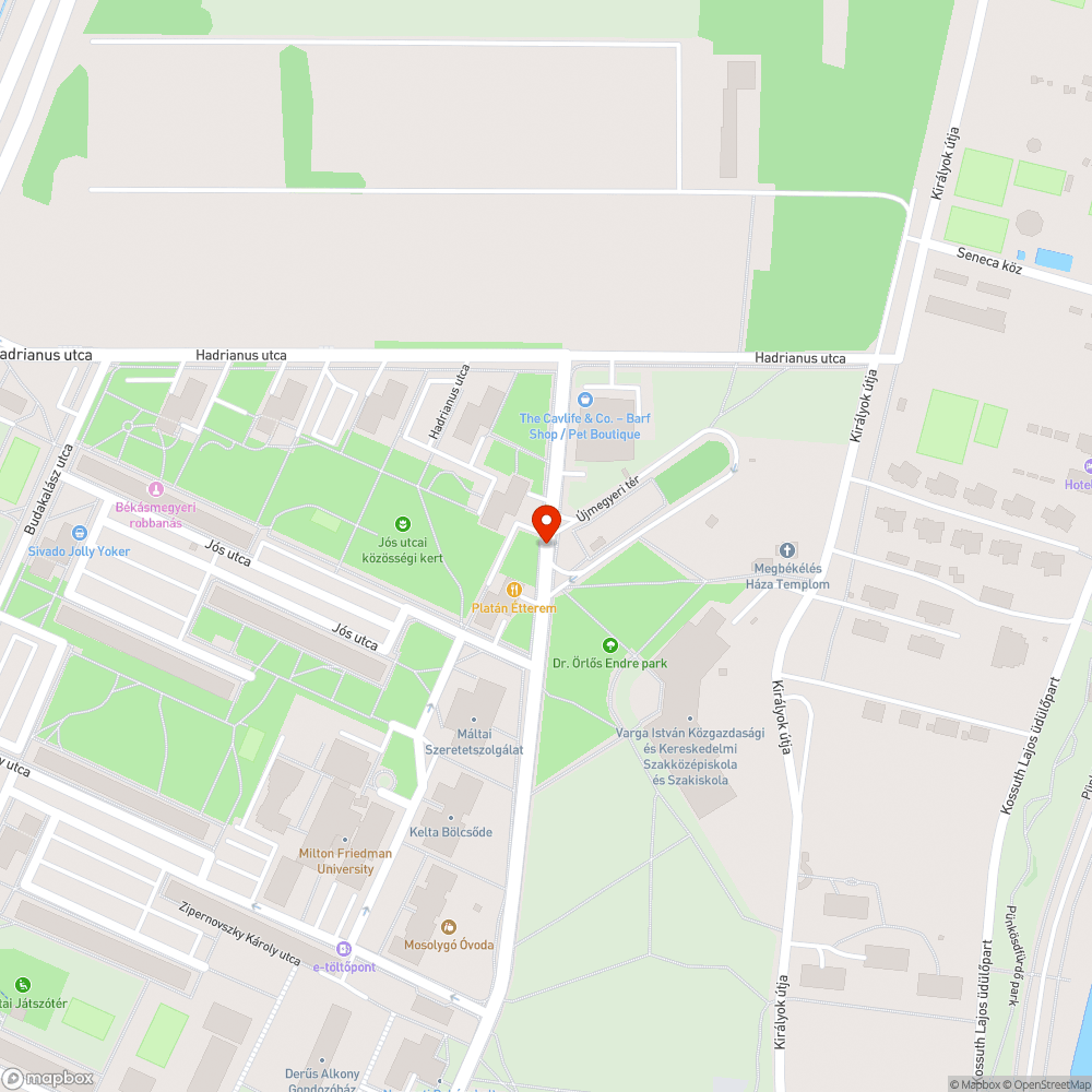 Út / járda takarítása bejelentés helye