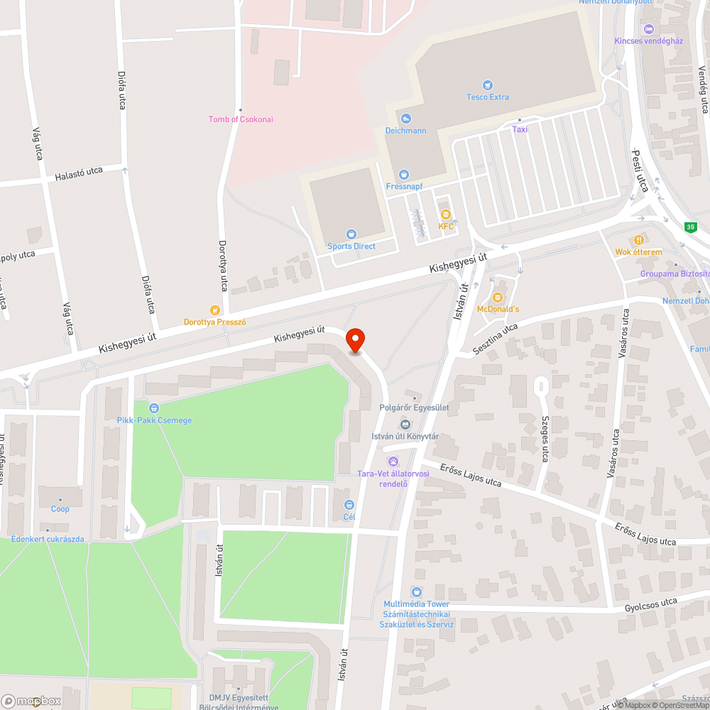 Roncs Renault Twingó bejelentés helye