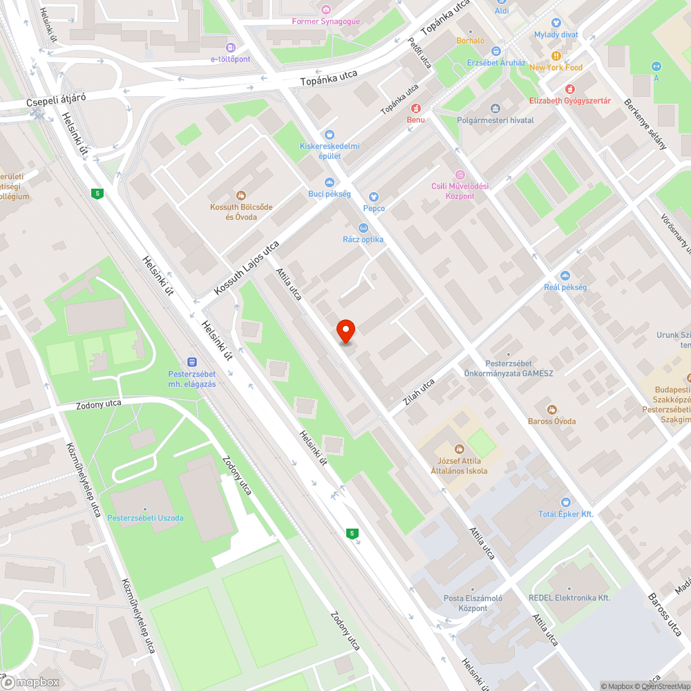 Logó nélküli fedlap botlásveszélyes bejelentés helye