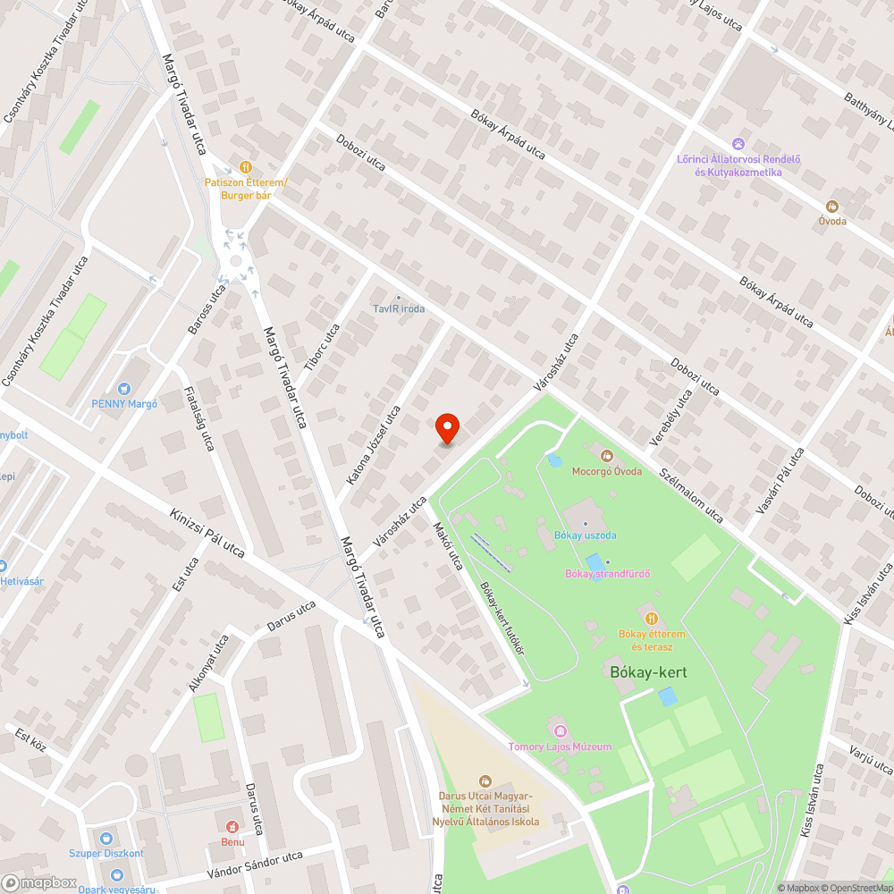 Letört sarkú , púpos szekrény bejelentés helye