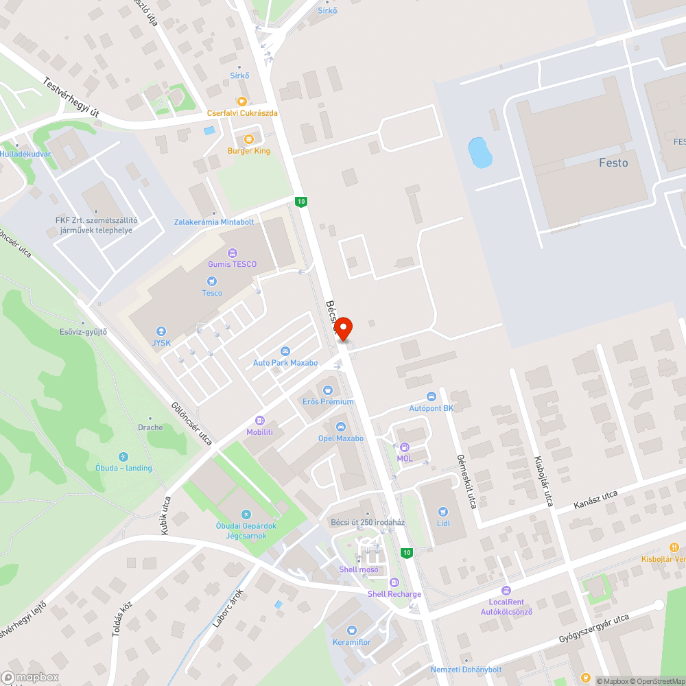 Nem ad zöldet a lámpa bejelentés helye