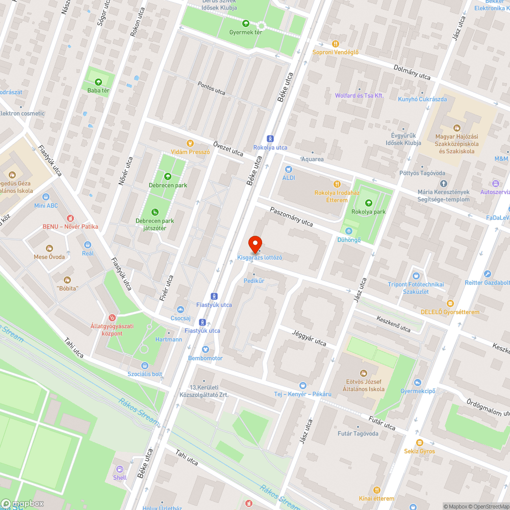 Parkolónak használt járda bejelentés helye