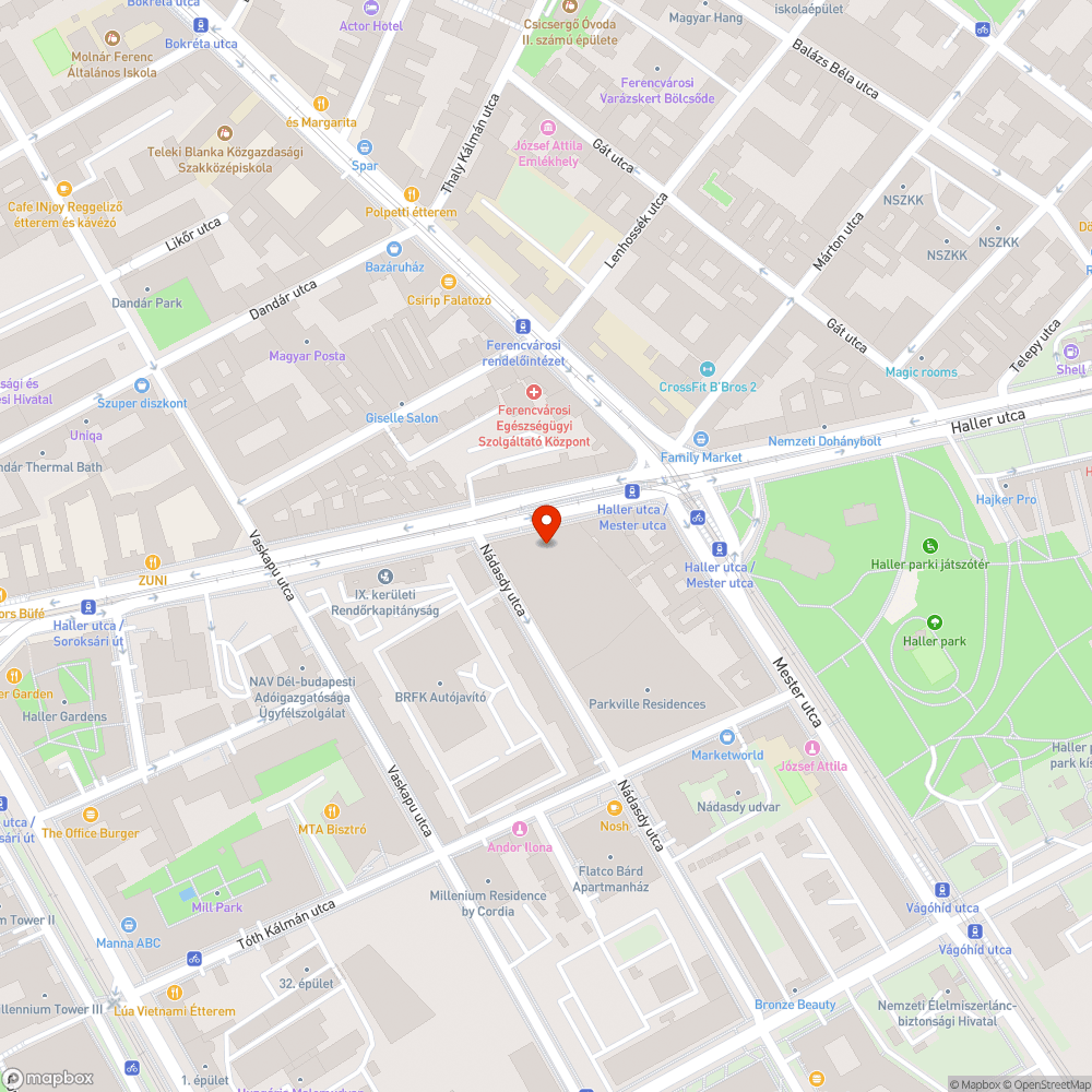 A járdát vissza kellene állítani bejelentés helye