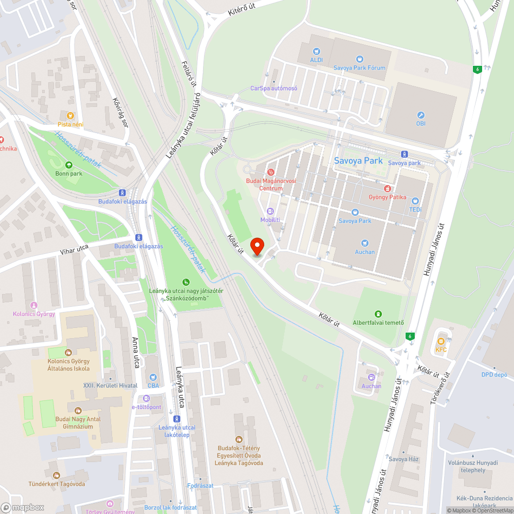 Kőtár u több oszlopon nincs világítás bejelentés helye