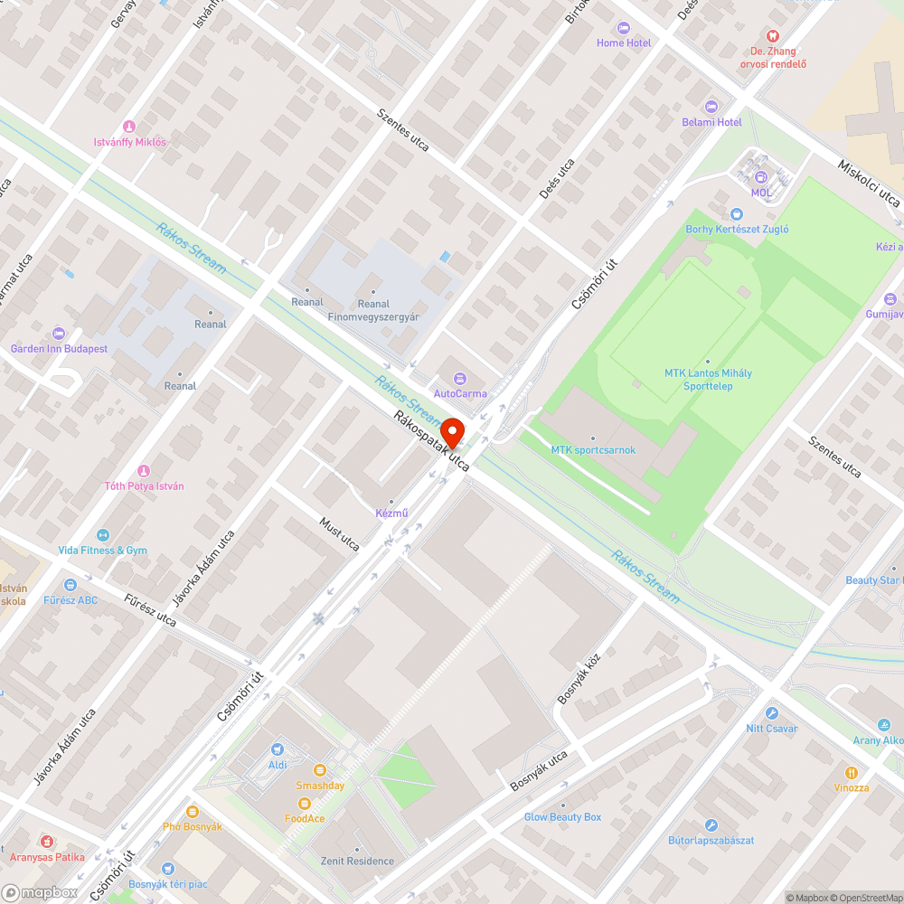 Jelzőlámpa burkolat bejelentés helye